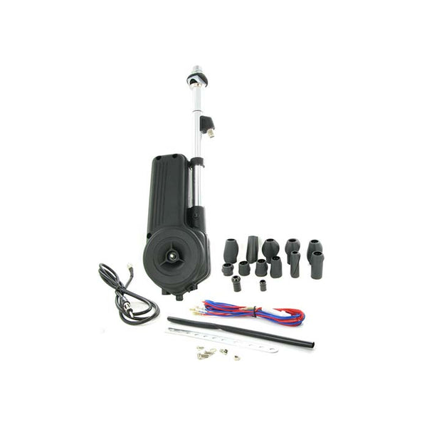 Teleskop motorantenne universal - 13 hoveder, nem installation, DIN kompatibel - connects2