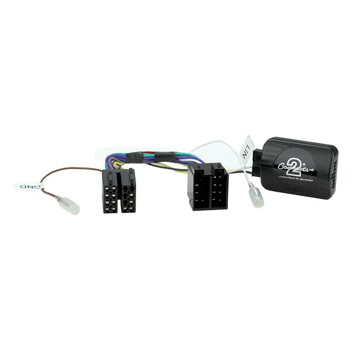 Ratinterface til Iveco Daily 2019-2021 (8‑pins ISO) - bevarer ratkontroller, plug-and-play, connects2