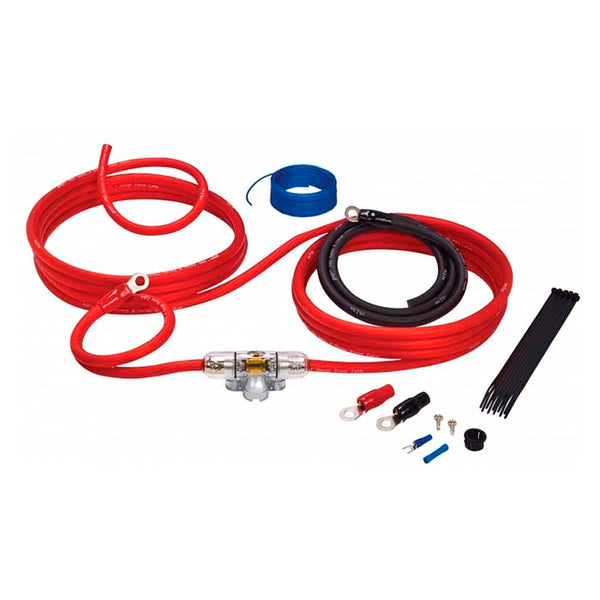 Kabelkit 20mm2 strøm og signal til bilstereo, komplet installation - Stinger