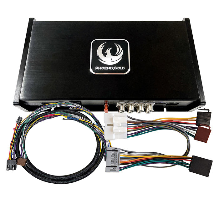 DSP Power Up Kit til Isuzu D-Max MU-X Rodeo 2012+ 400W inkl. plug-and-play kabler - Phoenix Gold