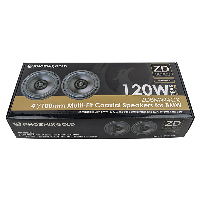 Phoenix Gold 4" BMW 2-vejs coaxial højttalere 60W