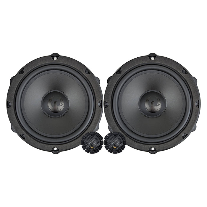 Højttalerkit 6,5 med diskant til Citroën/Peugeot/Opel - Phoenix Gold