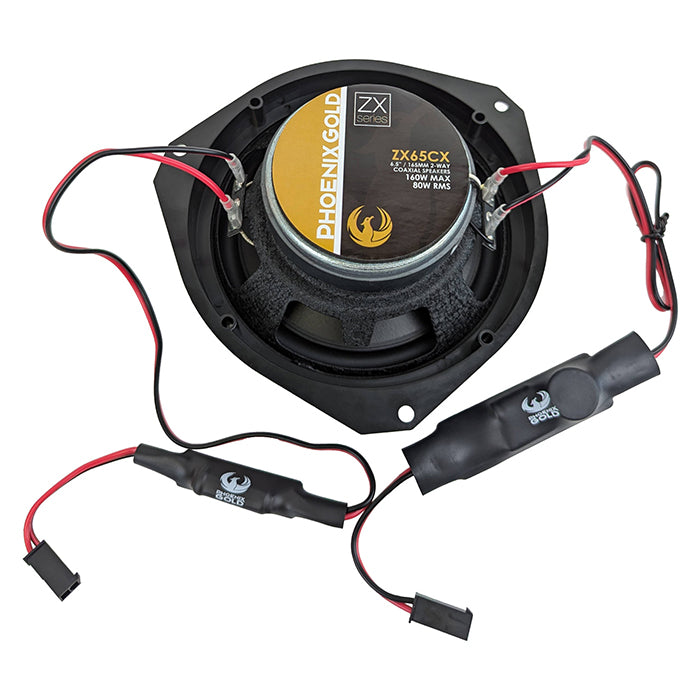 Højttalerkit 6,5 til Scania Next Gen 2016 - Plug & Play 2-vejs højttalere, Phoenix Gold