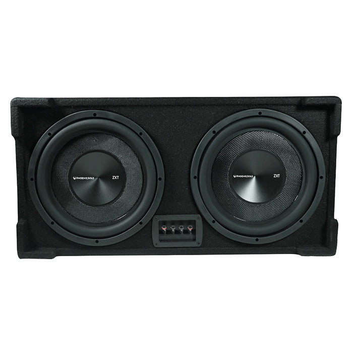 Passiv 2x12 subwoofer box 500W RMS 2Ω (1000W peak) - Phoenix Gold