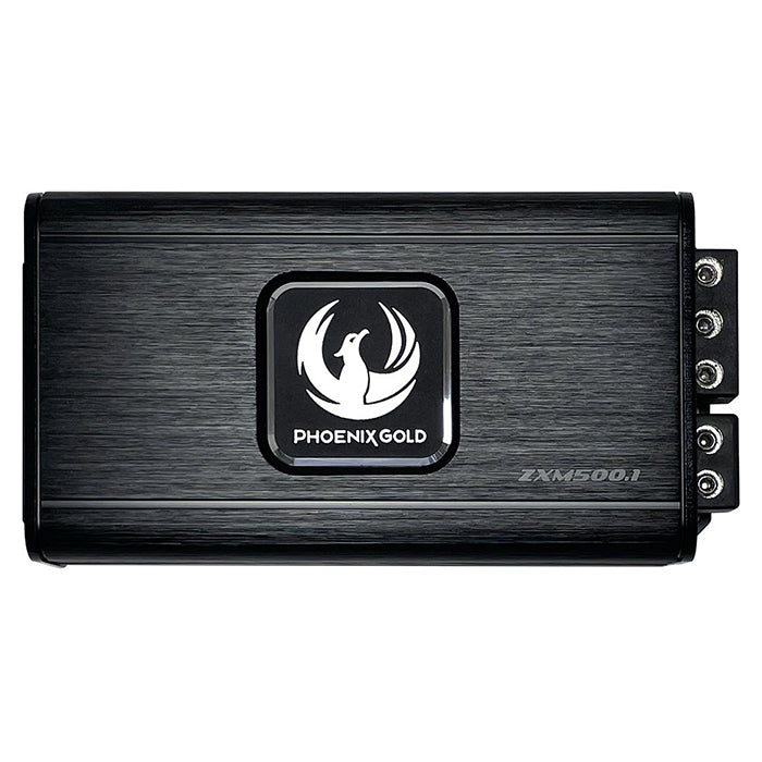500W Mini Monoblok Class-D til subwoofer - Phoenix Gold