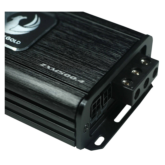 4-kanals Class-D bilforstærker 4x125W (mini) Phoenix Gold