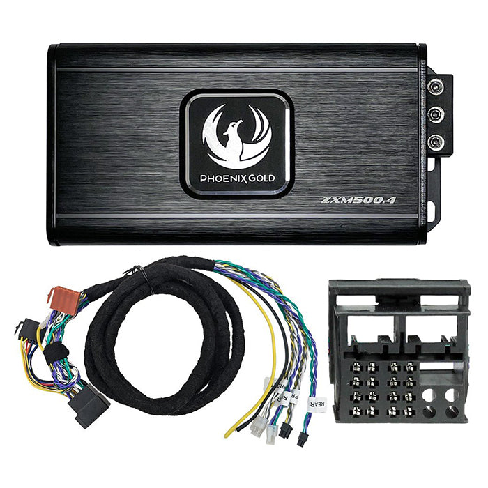 Forstærker 4x125W Plug-N-Play til VW/Seat/Audi - Phoenix Gold