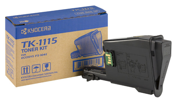 Kyocera TK 1115 Sort 1600 sider Toner 1T02M50NL1