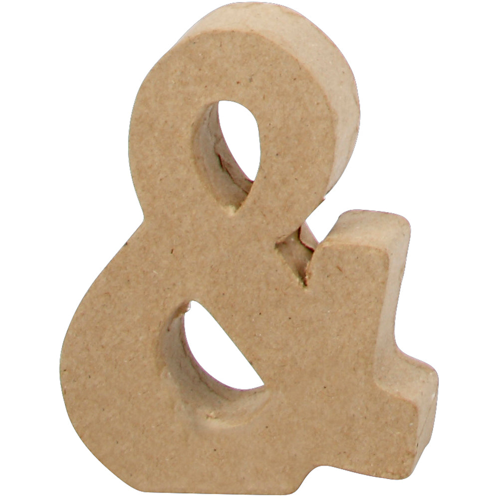Tegn, &, H: 10 cm, B: 7,5 cm, tykkelse 1,7 cm, 1 stk.