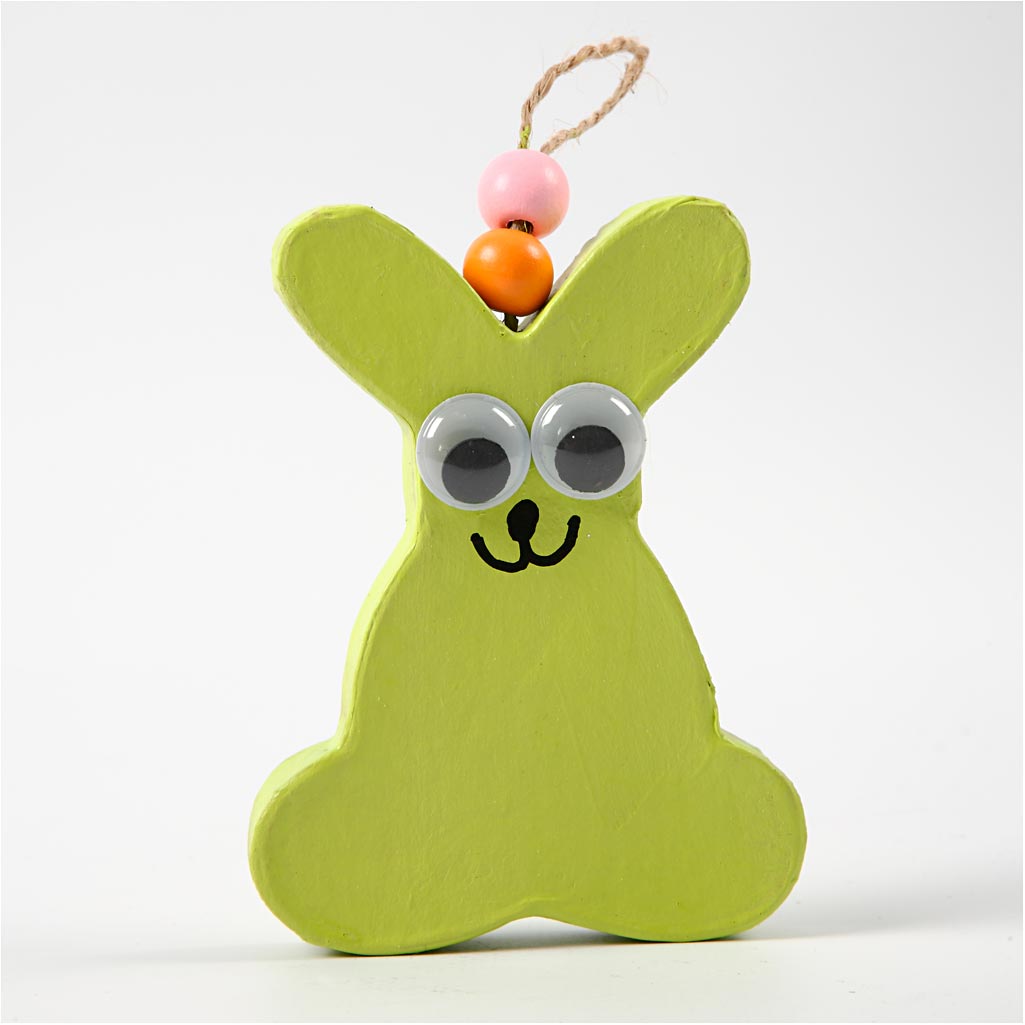 Påskeophæng, H: 10 cm, tykkelse 12 mm, 114 stk./ 1 pk.