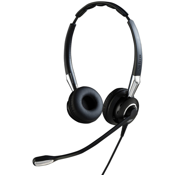 Jabra BIZ 2400 II QD Duo NC Kabling Headset Sort