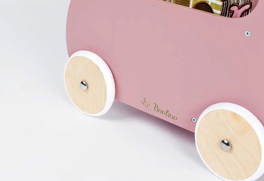 Pinolino Dukkevogn – Mette, Rosa – Leg - Børn - Bamser, dukker og udstyr