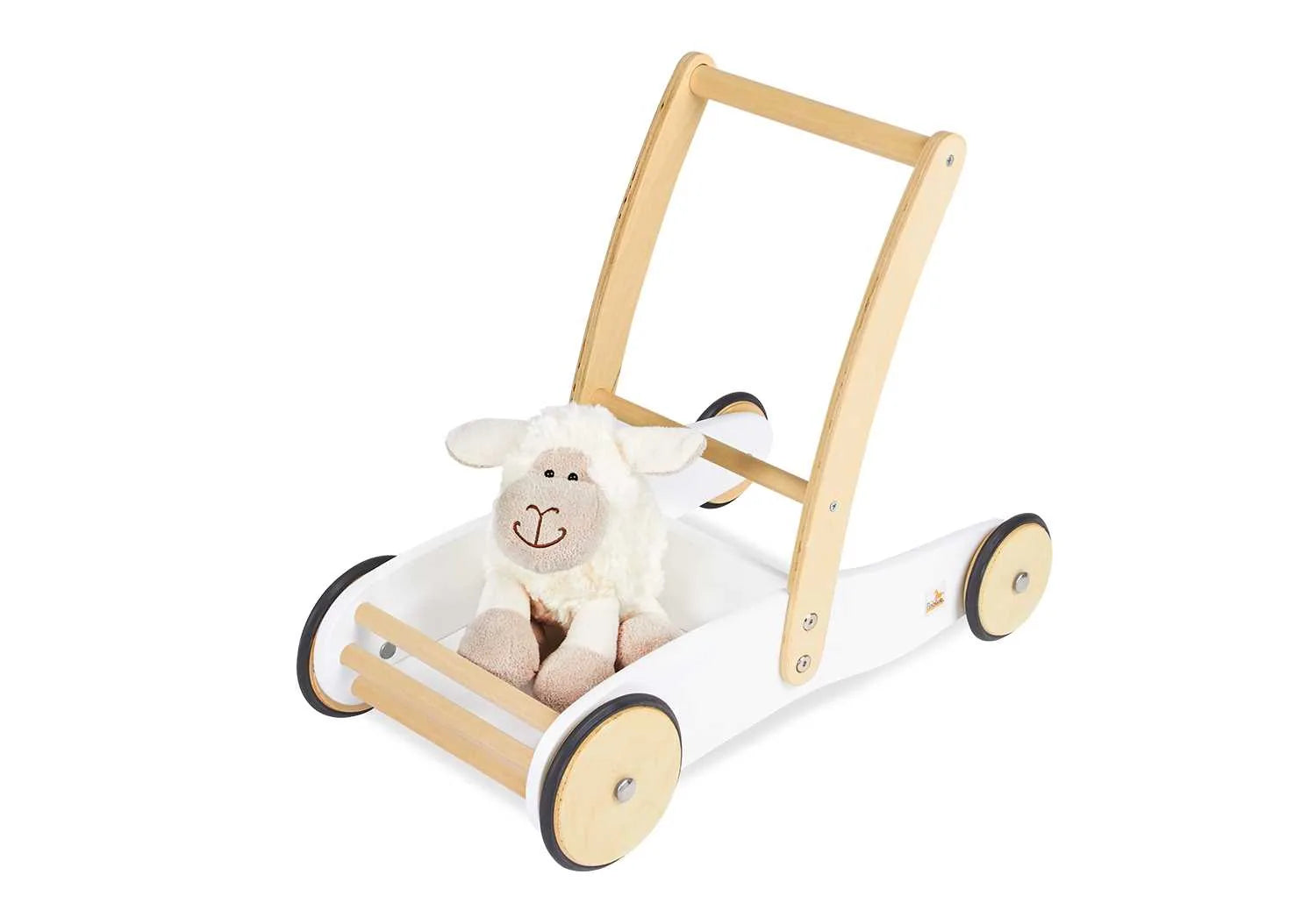 Pinolino Gåvogn Uli – Hvid, Natur – Leg - Fysisk udfoldelse - Gåstole og skubbe vogne