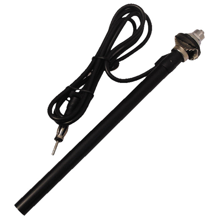 Teleskopantenne 22 mm monteringshul, 120 cm kabel, lille top - Connects2