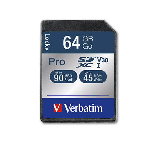 Verbatim PRO SDXC 64GB 90MB/s