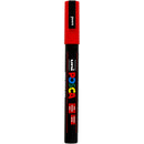 Posca Tusch, nr. PC-3M, streg 0,9-1,3 mm, fine, rød, 1 stk.