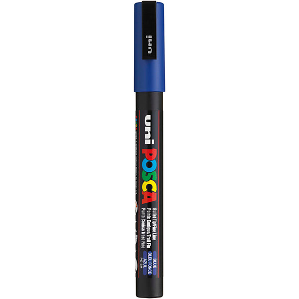Posca Tusch PC-3M Blå, 0,9-1,3 mm, 1 stk.
