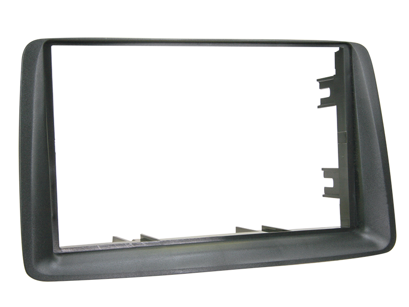 2-DIN radioramme Fiat Panda 10/2003-03/2013 grå - acv