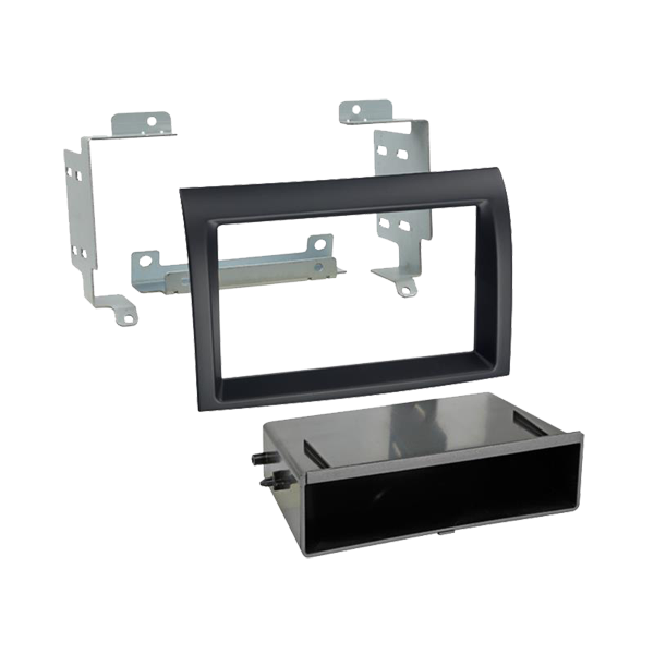 2-DIN facia kit til Citroën Jumper/Fiat Ducato/Peugeot Boxer (2006-2011) med lomme - ACV