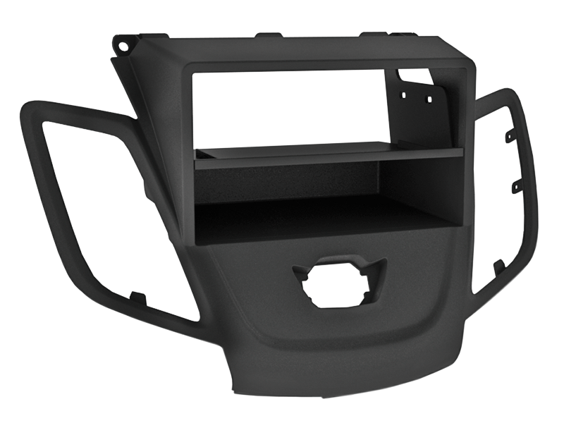 Radioramme 2-DIN Ford Fiesta JA8 10/2008-> med rum, sort - ACV
