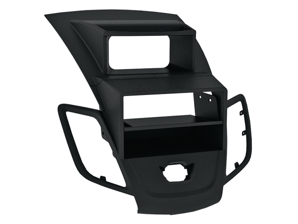 2-DIN radioramme til Ford Fiesta JA8 10/2008-> med rum, sort - acv