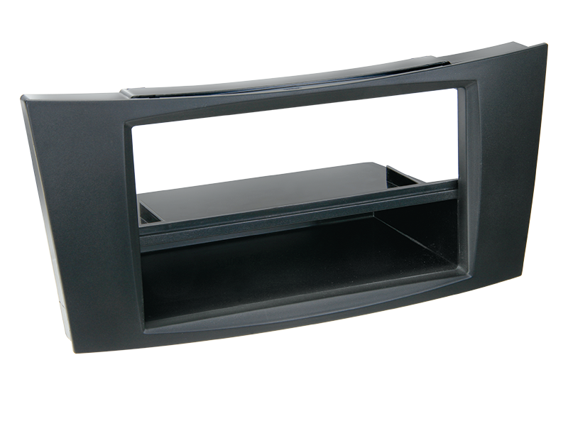 Radioramme 2-DIN til Mercedes E‑Klasse W211 (03/2002 - 2009) med opbevaringslomme - acv