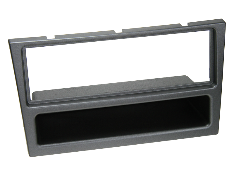 Radioramme Opel 00-> sølv/grå 1DIN/2DIN universel installationsramme - ACV