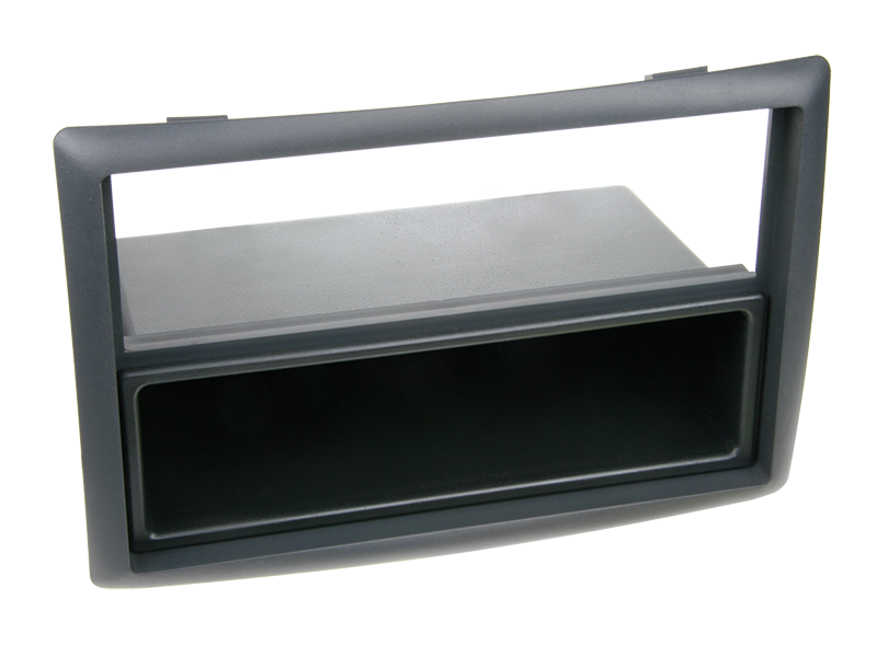 2-DIN radioramme Renault Mégane II (2007->) sort med lomme - ACV
