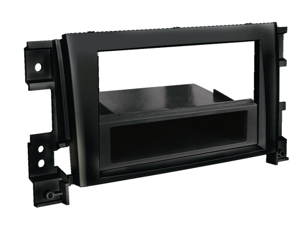 Radioramme 2-DIN Suzuki Grand Vitara 2006-> sort med opbevaringslomme - ACV