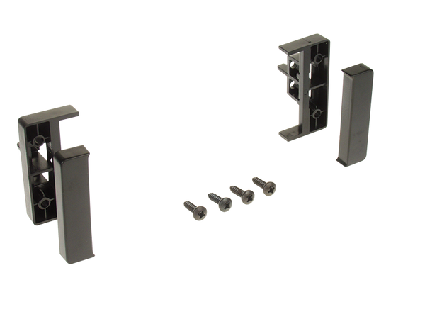 Radioramme til Audi A2/A3/A4/A6 sort - facia plate til montering af autoradio, ACV