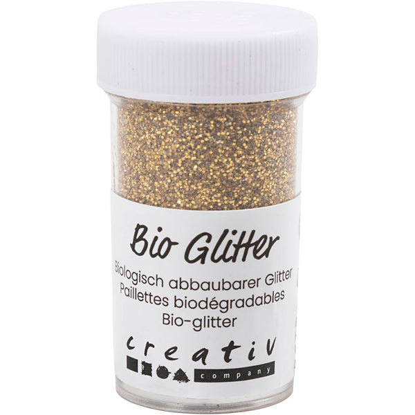 Bio-glimmer, guld, 27 ml/ 1 ds.