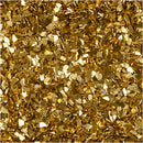 Glitter, str. 1-3 mm, guld, 30 g/ 1 ds.