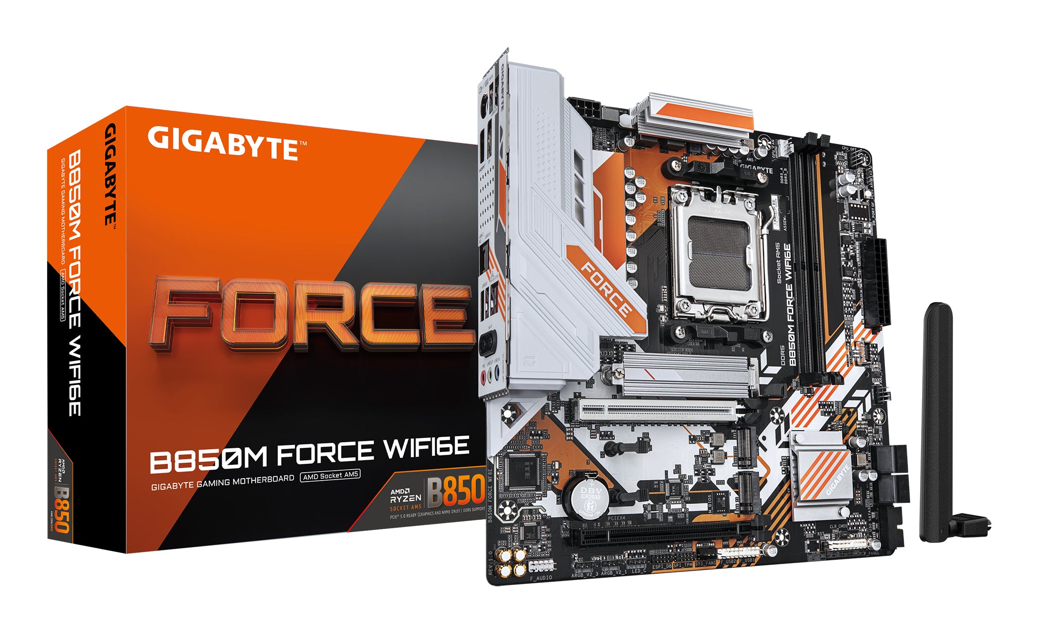 Gigabyte B850M FORCE WIFI6E Micro ATX Socket AM5 AMD B850