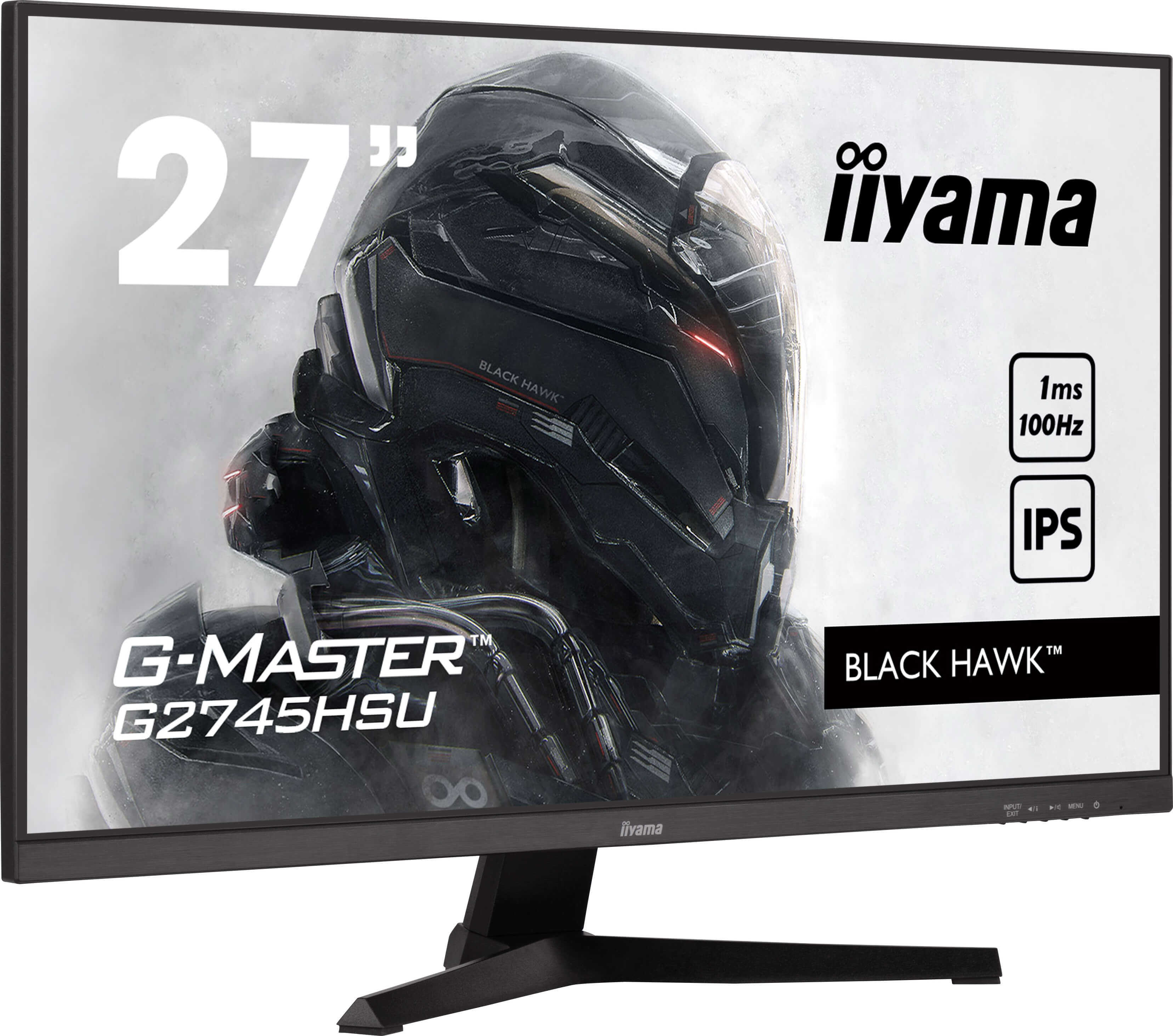 iiyama G-MASTER Black Hawk G2745HSU-B2 27 1920 x 1080 (Full HD) HDMI DisplayPort 100Hz
