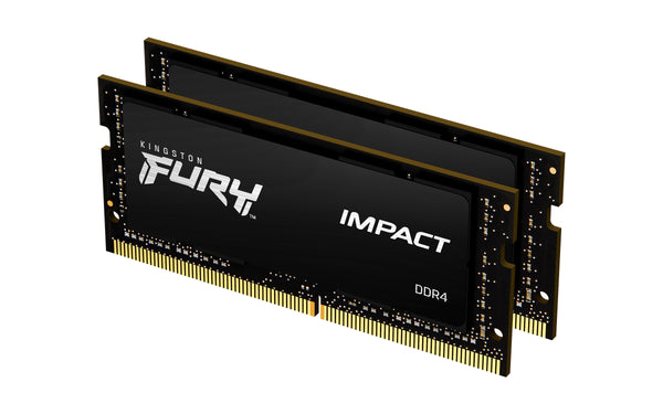Kingston FURY Impact DDR4 64GB kit 3200MHz CL20 Ikke-ECC SO-DIMM 260-PIN