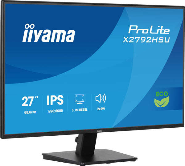 iiyama ProLite X2792HSU-B1 27 IPS 1920 x 1080 (Full HD) HDMI DisplayPort 120Hz