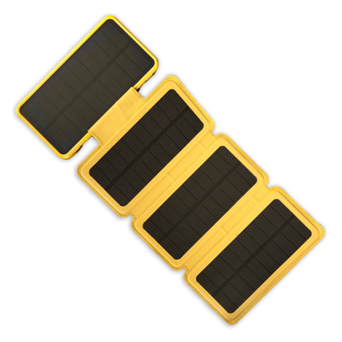 Solcellepowerbank 10.000 mAh 20W PD USB-C/USB-A IP54 - aqiila