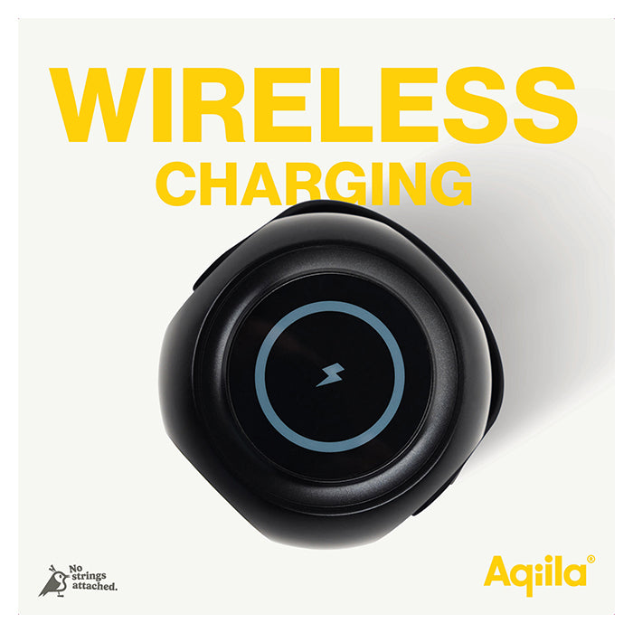 Powerbank 200Wh, 140W udgang, USB-A/USB-C, trådløs opladning - aqiila