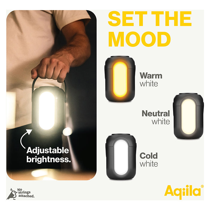 Powerbank 200Wh, 140W udgang, USB-A/USB-C, trådløs opladning - aqiila