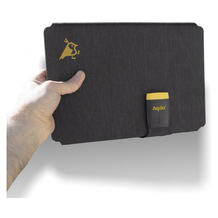 Solcelleoplader 45W foldbar, IP67, USB-C - Aqiila