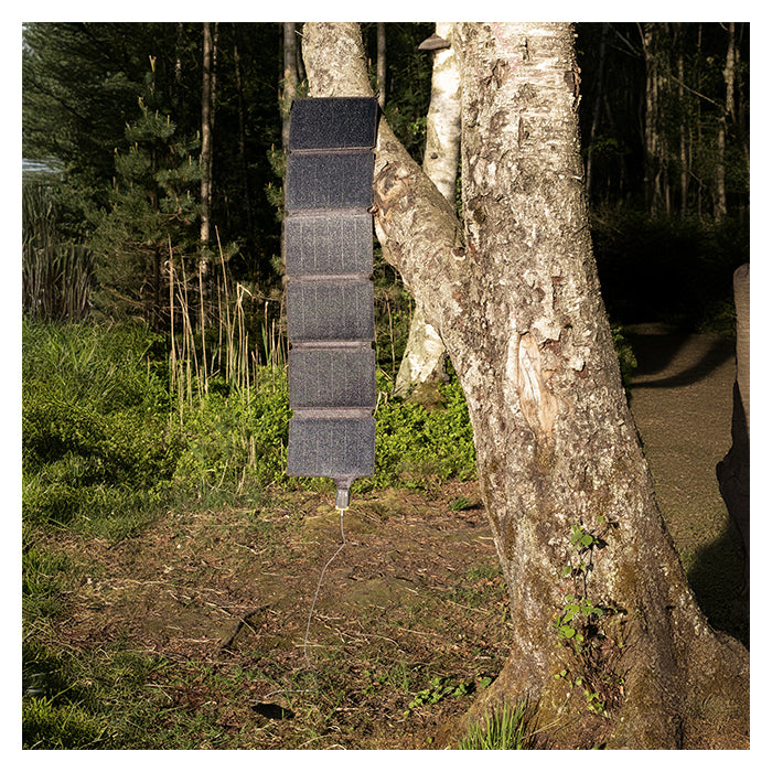 Solcelleoplader 45W foldbar, IP67, USB-C - Aqiila