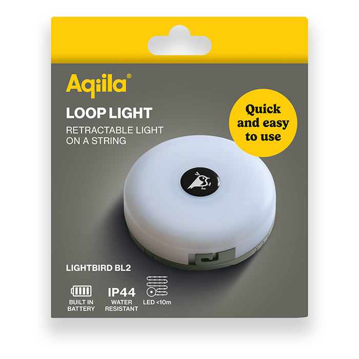 Kompakt campinglygte med powerbank 250 lm og RGB - aqiila