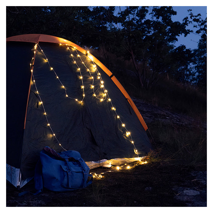 Kompakt campinglygte med powerbank 250 lm og RGB - aqiila