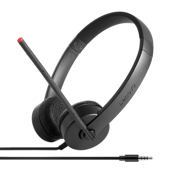 Lenovo Stereo Analog Headset Kabling Headset Sort