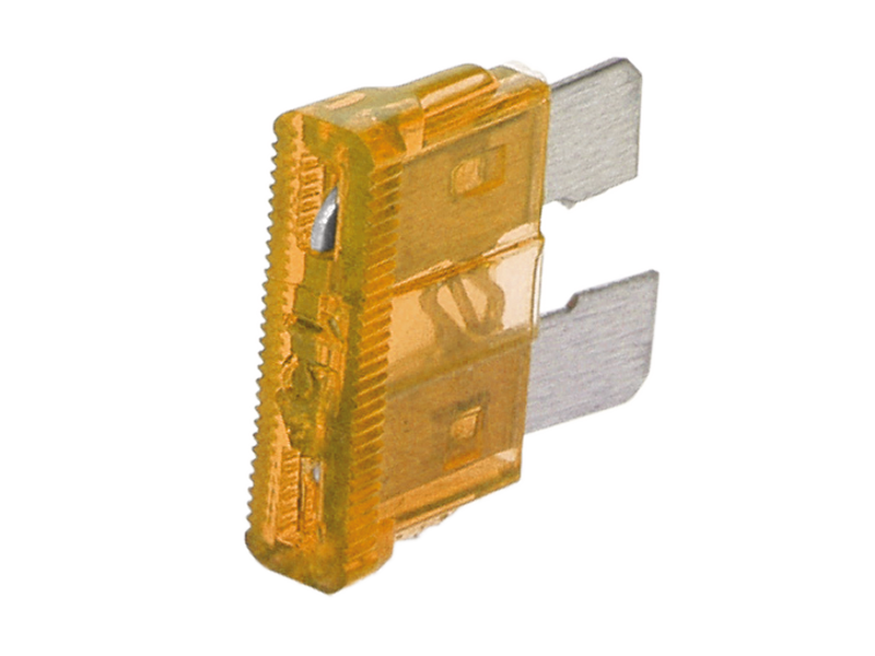 Fladsikringer 40A 50 stk - til bilstereo og elektronik, ACV