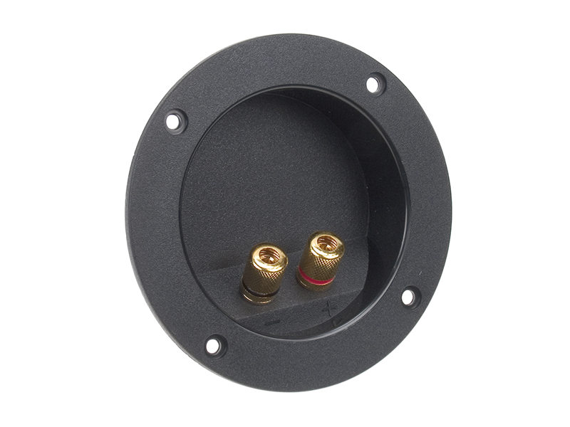 ACV højttalerterminal 76 mm inkl. forgyldte forbindelser - ACV