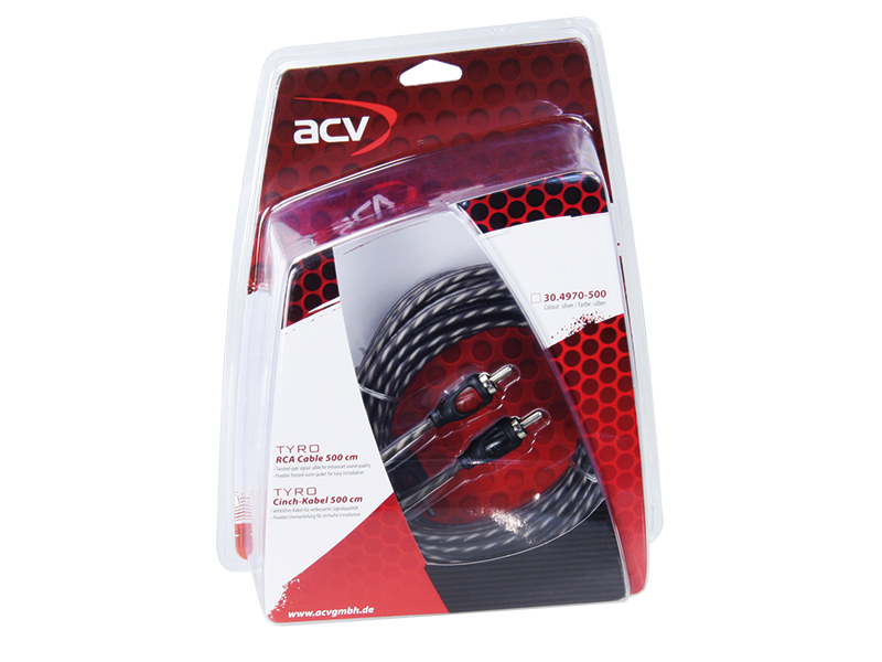 Phonokabel 5 m RCA stereo - Classic by acv