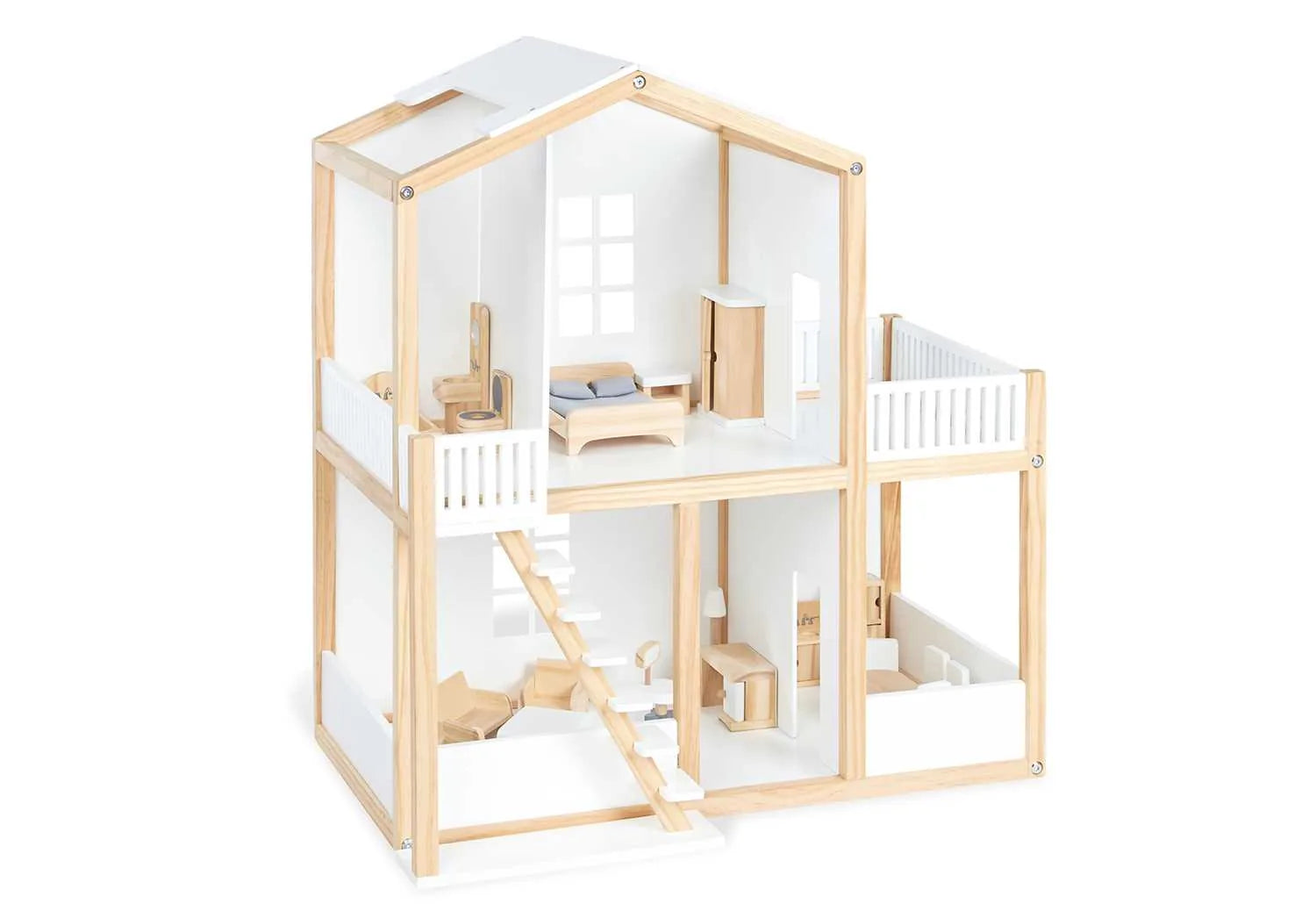 Pinolino Dukkehus Træ – Ida – Leg - Børn - Dukkehuse og tilbehør