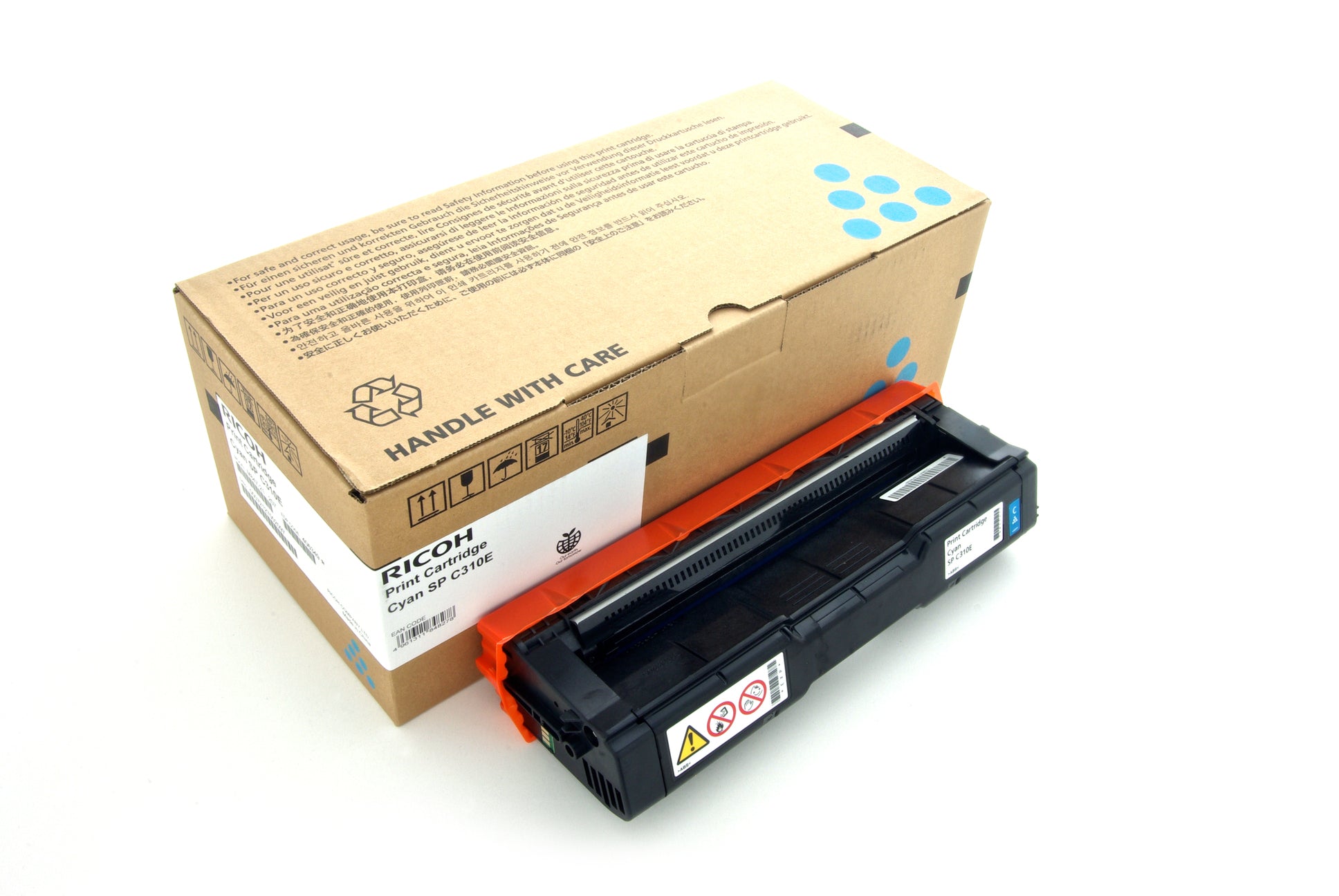 Ricoh Cyan 2500 sider Toner 406349