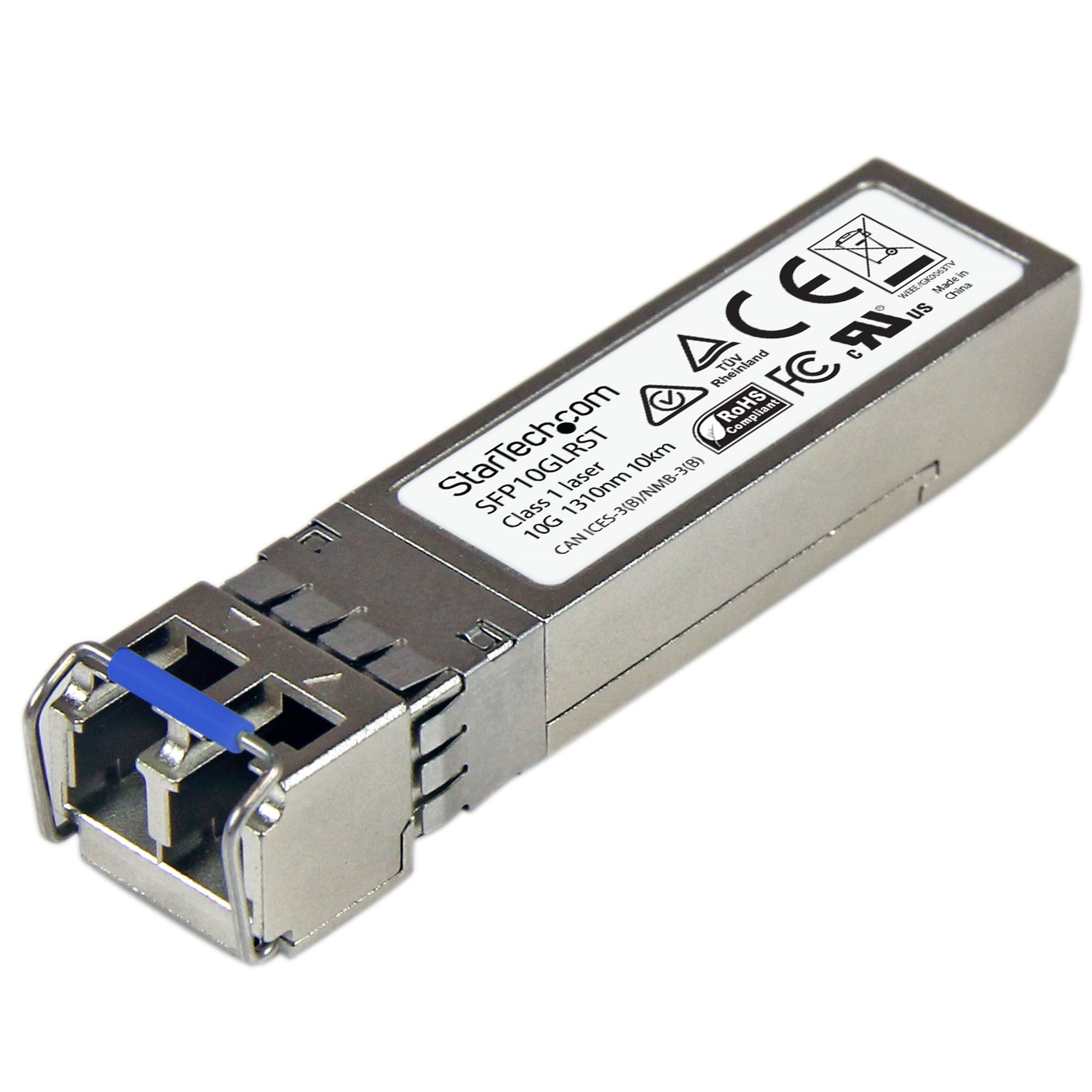 StarTech.com Cisco SFP-10G-LR Comp. SFP Module - 10GBASE-LR - 10GE SFP 10GbE Single Mode Fiber SMF Optic Transceiver SFP+ transceiver modul 10 Gigabit Ethernet